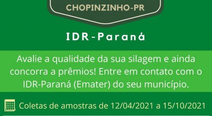 3&ordm; Torneio de Silagem de Chopinzinho 